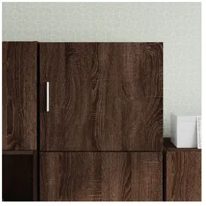vidaXL Armoire murale chêne marron 45x42,5x40 cm bois d'ingénierie pas cher