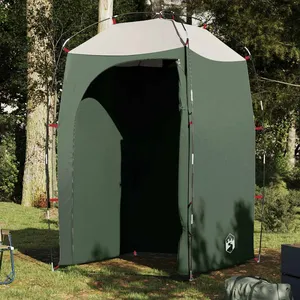 Comparateur de prix : vidaXL Tente de douche vert imperméable