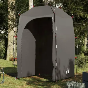vidaXL Tente de douche marron imperméable pas cher