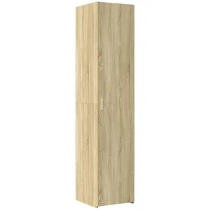 vidaXL Buffet haut chêne sonoma 40x42,5x185 cm bois d'ingénierie