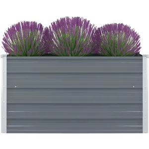 vidaXL Buffet haut gris béton 40x42,5x185 cm bois d'ingénierie pas cher