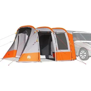 Comparateur de prix : Vidaxl tente de voiture gris et orange imperméable