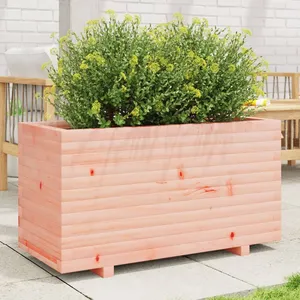 vidaXL Jardinière 90x40x49,5 cm bois massif de douglas pas cher
