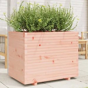 vidaXL Jardinière 90x60x72,5 cm bois massif de douglas pas cher