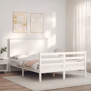vidaXL Sommier à lattes de lit avec matelas Crème 80x200 cm Tissu pas cher