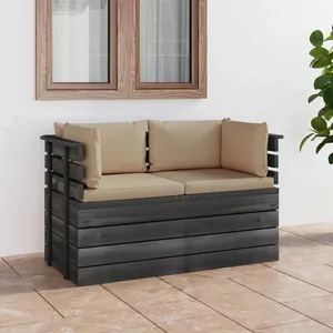 vidaXL Sommier à lattes de lit avec matelas vert foncé 120x190 cm pas cher