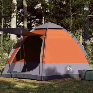 Comparateur de prix : vidaXL Tente de camping cabine 4 personnes libération rapide