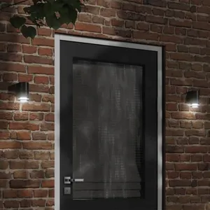 Comparateur de prix : vidaXL Applique murale d'extérieur aluminium moulé sous pression