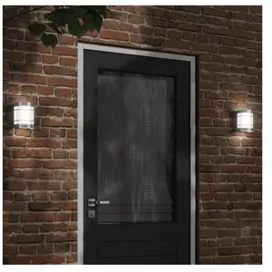 Comparateur de prix : vidaXL Appliques murales d'extérieur 2pcs argenté acier inoxydable