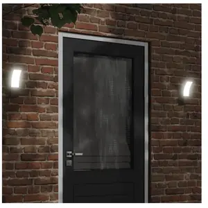 Comparateur de prix : vidaXL Appliques murales LED d'extérieur 2 pcs noir