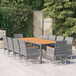 vidaXL Buffets 2 pcs gris béton 60x31x70 cm bois d'ingénierie pas cher
