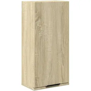 Comparateur de prix : vidaXL Armoire de salle de bain murale Chêne sonoma 32x20x67 cm