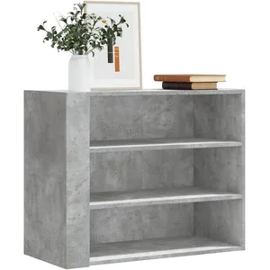 Comparateur de prix : vidaXL Armoire murale gris béton 75x35x60 cm bois d'ingénierie