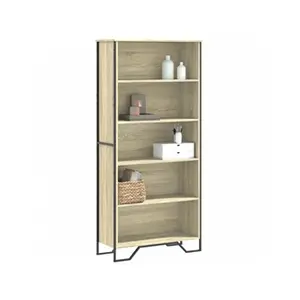 Comparateur de prix : vidaXL Bibliothèque chêne sonoma 80x31x169 cm bois d'ingénierie