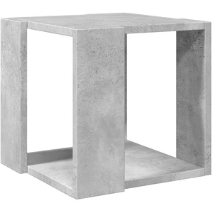 vidaXL Table basse gris béton 32x32x30 cm bois d'ingénierie pas cher