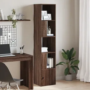 vidaXL Bibliothèque chêne marron 40x36x189 cm bois d'ingénierie pas cher