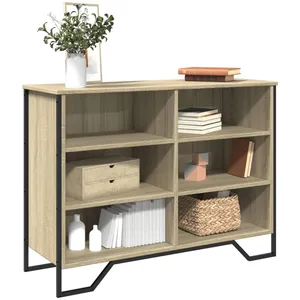 vidaXL Buffet chêne sonoma 101x35,5x74,5 cm bois d'ingénierie pas cher
