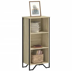 vidaXL Bibliothèque chêne sonoma 50x31x106 cm bois d'ingénierie pas cher