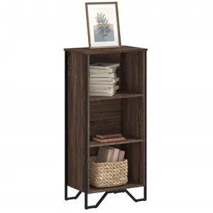 Comparateur de prix : vidaXL Bibliothèque chêne marron 50x31x106 cm bois d'ingénierie