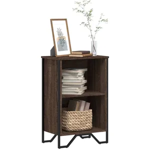 vidaXL Bibliothèque chêne marron 50x31x74,5 cm bois d'ingénierie pas cher