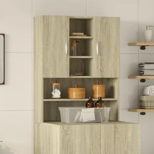 Comparateur de prix : vidaXL Meuble pour machine à laver Chêne sonoma 70,5x24x90 cm