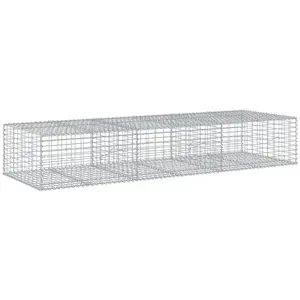 Comparateur de prix : vidaXL Panier gabion avec couvercle 300x100x50 cm fer galvanisé