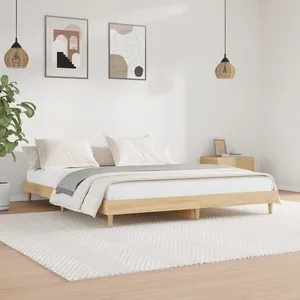 vidaXL Sommier à lattes de lit avec matelas Noir 140x190 cm Velours pas cher