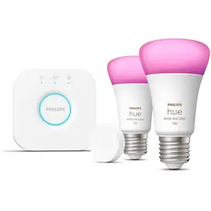 Philips Hue white & Color ambiance Kit De Démarrage : Deux ampoules Co...
