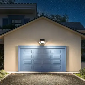 Lampe solaire LED Philips Zyren, noire, 3 000 K, capteur, IP65