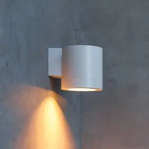 Applique d'extérieur Philips Fylx, blanche, métal, IP44, GU10