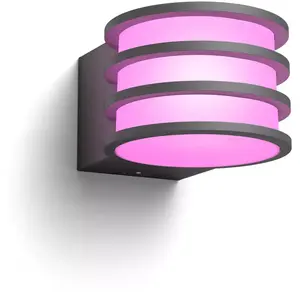 Applique murale - PHILIPS HUE - Lucca - Anthracite - A60 WCA - IP44
