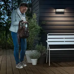 Philips Applique d'extérieur LED Bustan lot de 2 capteur 2 700 KVendu parluminaire