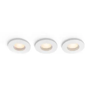 Philips Hue White Ambiance Downlight Encastrable Adore Bathroom (lot D...