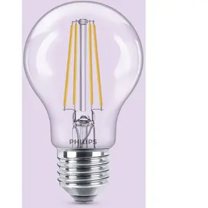 Philips Ampoule LED E27 A60 7W 806lm 2700K Filament Lot de 6 pas cher