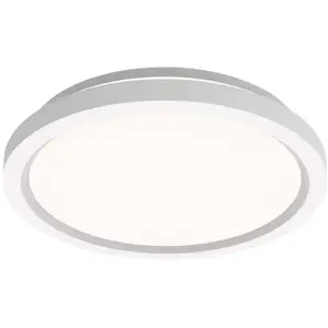 Comparateur de prix : Philips Plafonnier LED Aio RD blanc lot de 2 Ø 30 cm télécommande