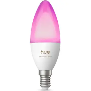 Philips Hue white & Color ambiance Flamme B39 - Ampoule Led Connectée ... pas cher