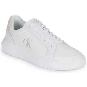 Calvin Klein Baskets pour Homme YM0YM01253 Chaussures pour Homme, Blan... pas cher