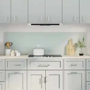 Comparateur de prix : Protection De Cuisine 2 Pcs Blanc 90 X 50 Cm Verre Trempé Vidaxl