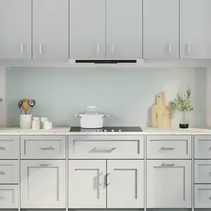 Comparateur de prix : vidaXL Protection de cuisine 2 pcs Blanc 100 x 60 cm verre trempé