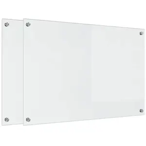 Comparateur de prix : vidaXL Protection de cuisine Transparent 90 x 60 x 0.8 cm verre trempé