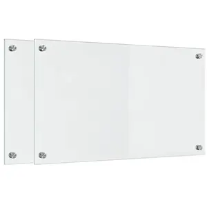 Comparateur de prix : vidaXL Protection de cuisine Transparent 70 x 40 x 0,8 cm verre trempé