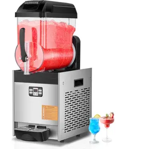 SucceBuy Machine à slushy commerciale, réservoir unique de 12 l, 48 ta... pas cher