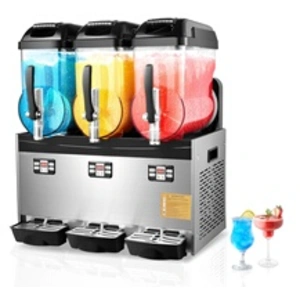 SucceBuy 12Lx3 Machine à slushy commerciale, machine à boissons congel... pas cher