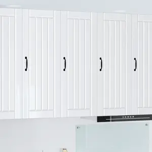 vidaXL Meuble mural de cuisine Blanc brillant 40 x 31 x 100 cm pas cher