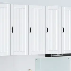 vidaXL Meuble mural de cuisine avec étagère Blanc 40 x 31 x 100 cm pas cher