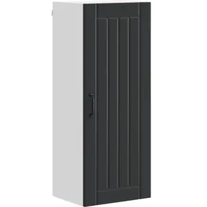 vidaXL Meuble mural de cuisine Noir 40 x 31 x 100 cm Bois d'ingénierie pas cher