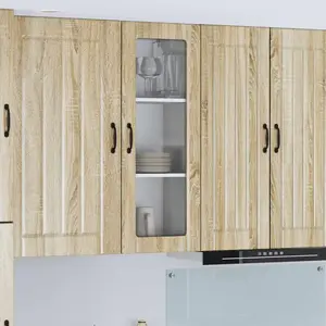 vidaXL Meuble mural de cuisine Chêne Sonoma 40 x 31 x 100 cm pas cher