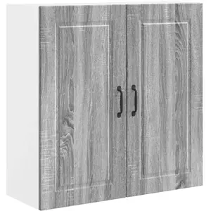 vidaXL Armoire de cuisine Gris Sonoma 80 x 31 x 80 cm Bois composite pas cher