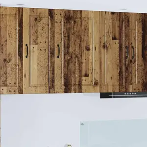 vidaXL Armoire de cuisine avec étagère Bois ancien 50 x 31 x 80 cm pas cher