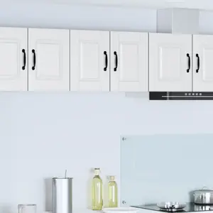 vidaXL Armoire de cuisine avec étagère 2 pcs Blanc 30 x 31 x 40 cm